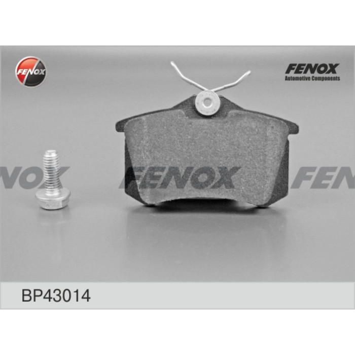 Колодки тормозные Fenox BP43014