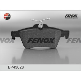 Колодки тормозные Fenox BP43028 1990534