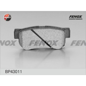 Тормозные колодки задние Fenox BP43011 1990539
