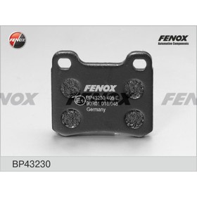 Тормозные колодки задние Fenox BP43230 1990548