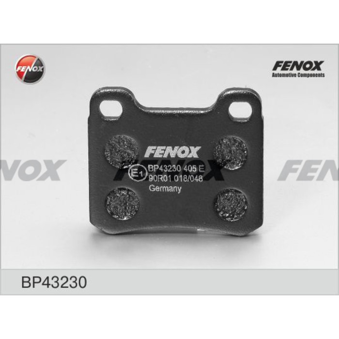 Тормозные колодки задние Fenox BP43230