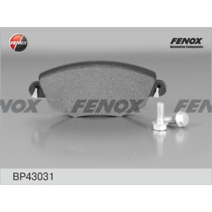 Колодки тормозные Fenox BP43031