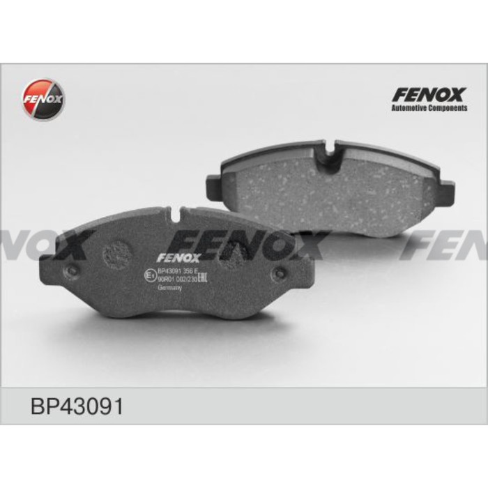 Тормозные колодки передние Fenox BP43091