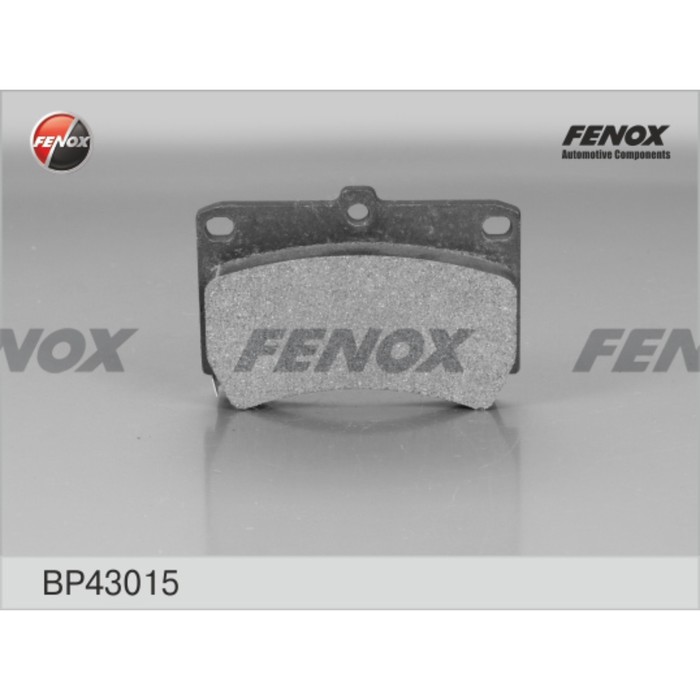 Тормозные колодки передние Fenox BP43015