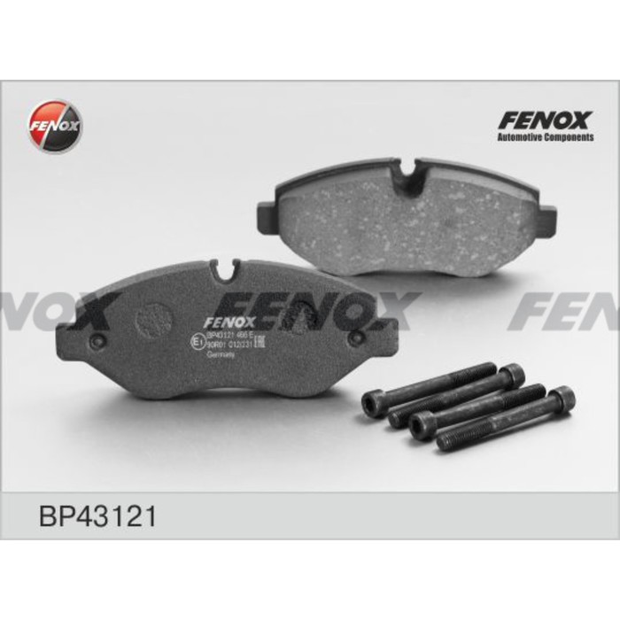 Тормозные колодки передние Fenox BP43121