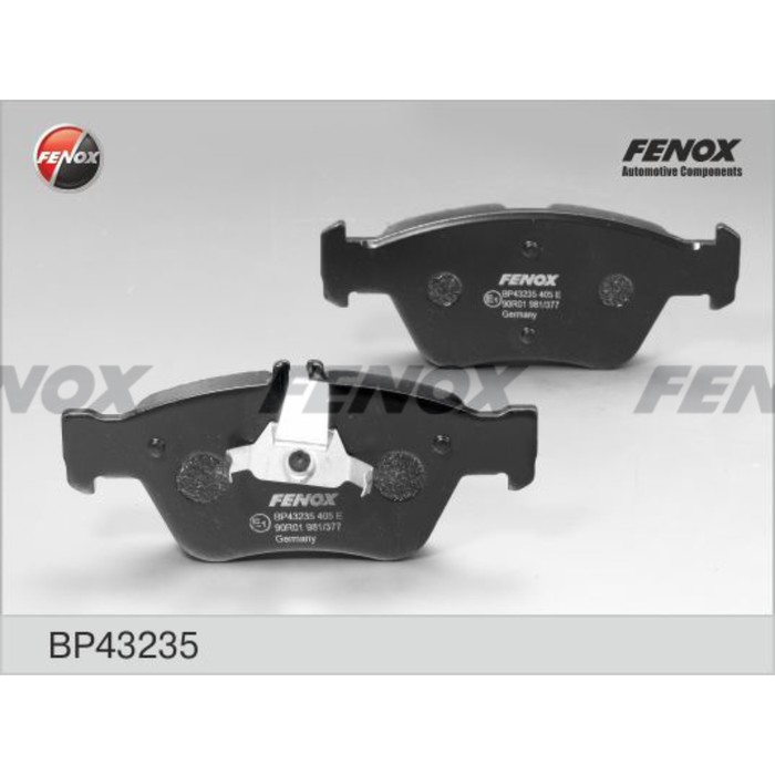 Колодки тормозные Fenox BP43235