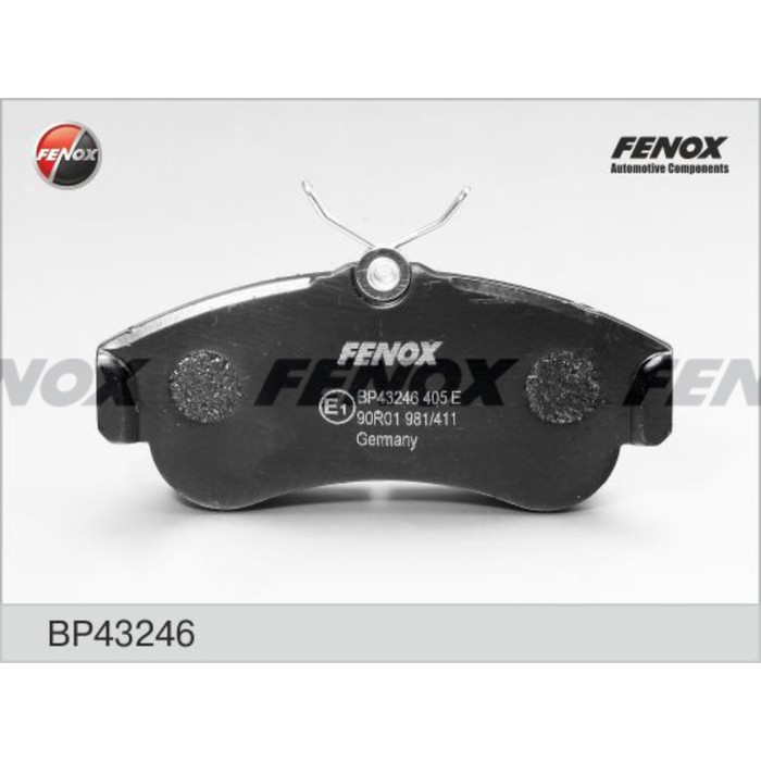 Тормозные колодки передние Fenox BP43246