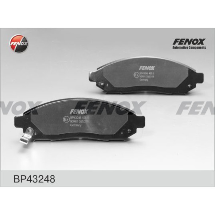 Тормозные колодки передние Fenox BP43248