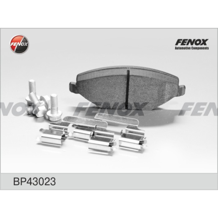 Тормозные колодки передние Fenox BP43023