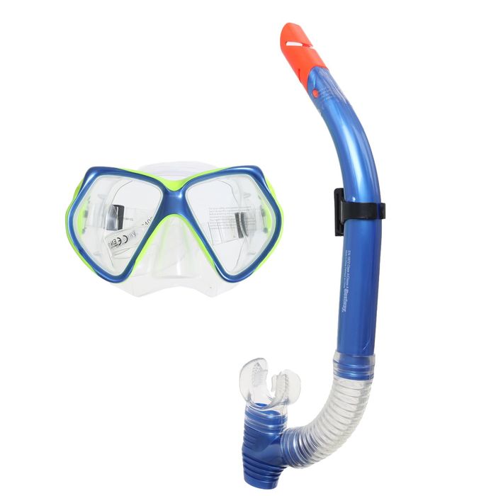 Набор для плавания Ocean, маска, трубка, от 14 лет, цвета МИКС, 24003 Bestway - фото 106132