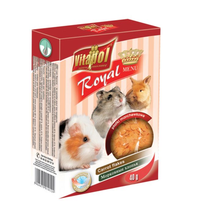 Menu Vitapol морковные хлопья, 40 г