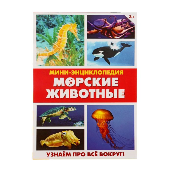 Мини-энциклопедия &quot;Морские животные&quot;, 20 стр.