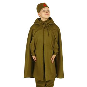 Carnival Cape with cap, height 110-122 cm