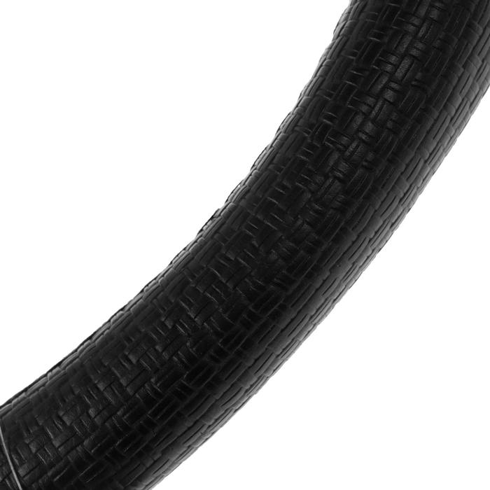 Оплетка TORSO, 38 см, кожа PU, перфорация, черная