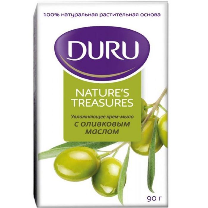 Мыло Natural Treasures 90г. Olive/ Оливковое масло