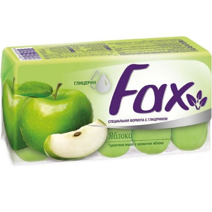 Мыло Fruity 5x70 г. экопак Apple (S-186К)