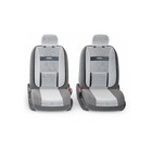 Авточехлы универcальные AUTOPROFI COMFORT, COM-1105 D.GY/L.GY (M), велюр, набор из 11 предметов, цвет тёмно-серый/светло-серый 2044334 Авточехлы универcальные AUTOPROFI COMFORT, COM-1105 D.GY/L.GY (M), велюр, набор из 11 предметов, цвет тёмно-серый/светло-серый 2044334