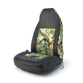 Авточехол универcальный "Зверобой" на переднее сиденье, ZV/CHE-0100 S, брезентовая ткань, расцветка "летний камуфляж"