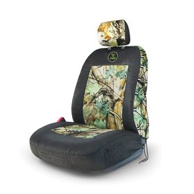 Авточехол универcальный "Зверобой" на переднее сиденье, ZV/CHE-0200 S, брезентовая ткань, расцветка "летний камуфляж"