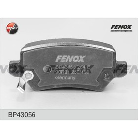 Колодки тормозные  Fenox BP43056 1990494