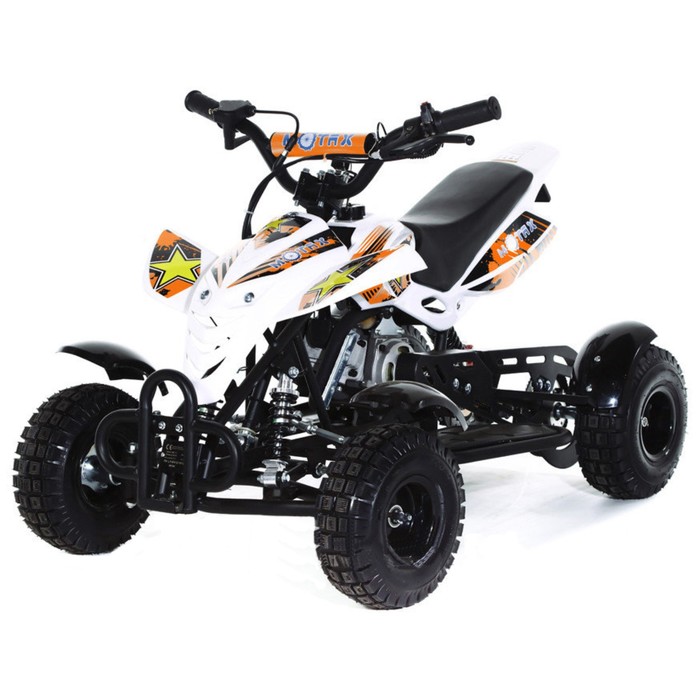 Мини-квадроцикл MOTAX ATV H4 mini-50 cc, белый-оранжевый
