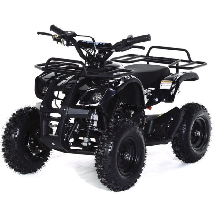 Квадроцикл детский бензиновый MOTAX ATV Х-16 Мини-Гризли, черный, электростартер и родительский пульт