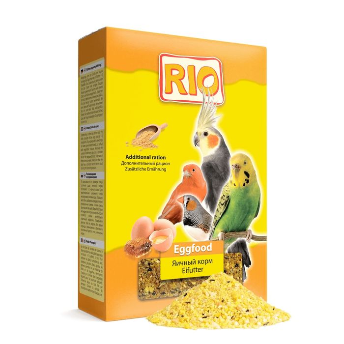 Корм RIO для всех видов птиц, яичный, 350 г