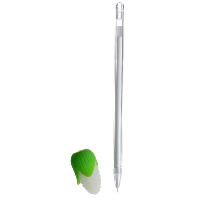Ручка гелевая-прикол "Кукуруза зеленая", меняет цвет при ультрафиолете