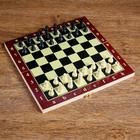 Настольная игра 3 в 1 "Карнал": нарды, шахматы, шашки, 20.5 х 20.5 см, микс - фото 2045423