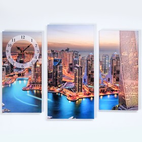 Часы настенные модульные «Дубай», 60 × 80 см