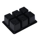 Кассета для рассады, 6 ячеек по 120 мл, набор 10 шт., Greengo 1986206