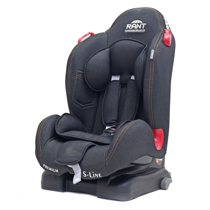 Автокресло PREMIUM isofix, группа 1-2 (9-25 кг), джинса