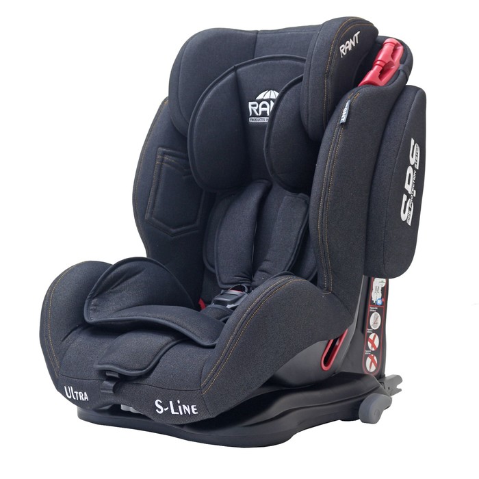 Автокресло THUNDER Ultra isofix SPS, группа 1-2-3 (9-36 кг), джинса