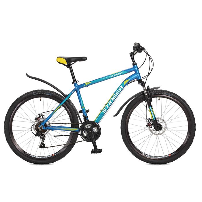 Велосипед 26&quot; Stinger Element D, 2017, цвет синий, размер 16&quot;