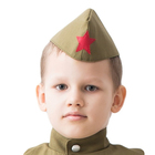 Пилотка военного детская, р. 50 см - фото 108112946