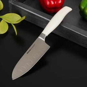 Нож кухонный Сантоку NADOBA BLANCA, лезвие 13 см