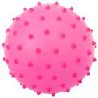 Мячик массажный, матовый пластизоль d=8 см, 15 г, цвет МИКС - фото 38037