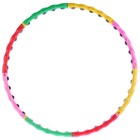 Hoop with massage wheels, collapsible, 98 cm, MIX color