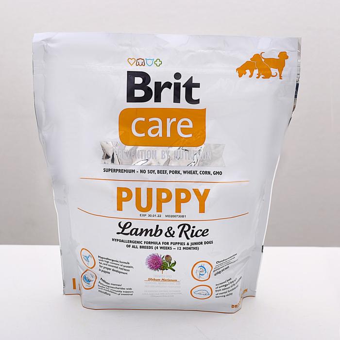 Сухой корм Brit Care Dog puppy для щенков, 1 кг