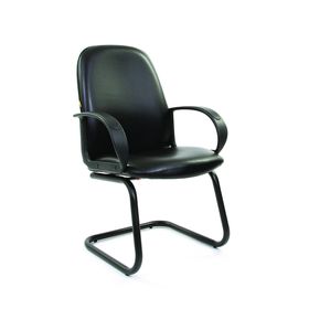 Кресло офисное Chairman 279V кожзам черный