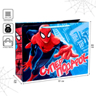 Пакет ламинированный горизонтальный "Супер подарок",Человек-паук, 61 х 46 х 20 см - фото 32810