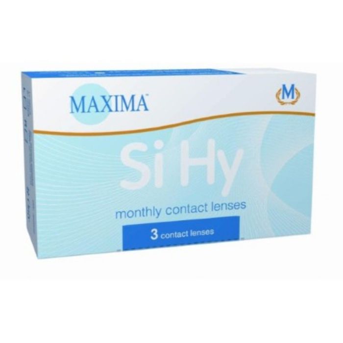 Контактные линзы Maxima Si-Hy 3 pk, 8/8,4 в наборе 3 шт.