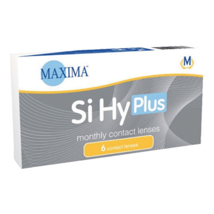 Контактные линзы Maxima Si-Hy Plus 6 pk, 6/8,6 в наборе 6 шт.