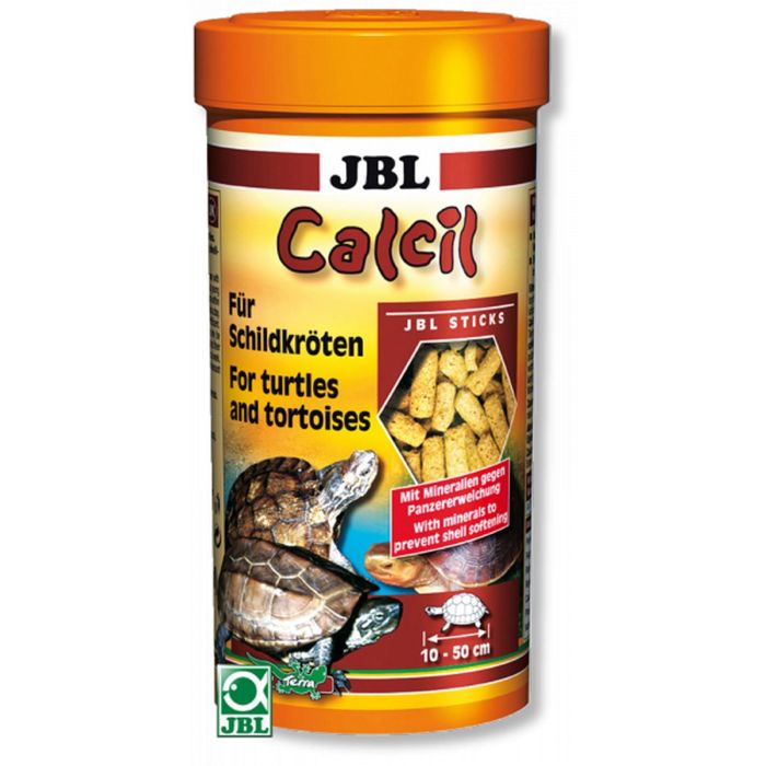 Корм JBL Calcil для черепах, палочки, минералы , 250 мл, 95 г