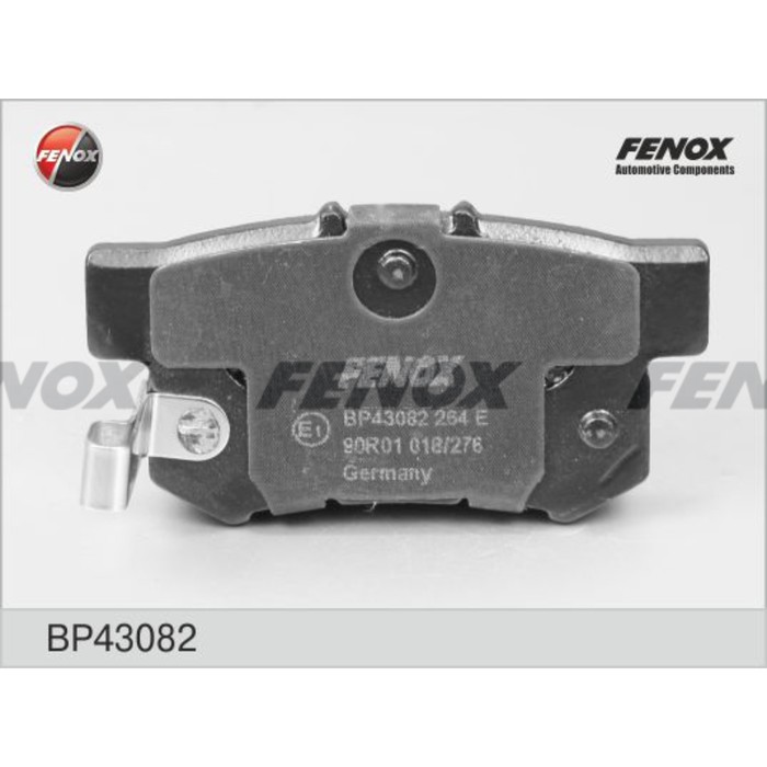 Колодки тормозные  Fenox BP43082