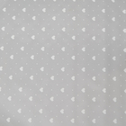 Пленка для цветов "Мелкие сердца", белая 0,7 х 7,5 м, 40 мкм 2100547