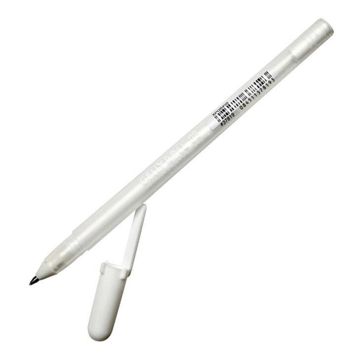 Ручка гелевая для декоративных работ Sakura Gelly Roll 0.8 мм, белая
