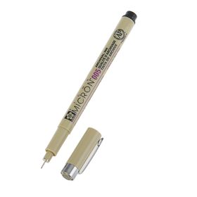 Ручка капиллярная для черчения Sakura Pigma Micron 005 линер 0.2 мм, черный, (высокое содержание пигмента)
