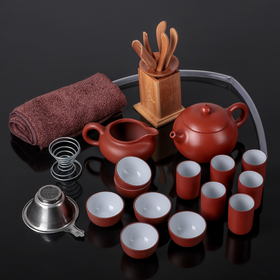 Set for tea ceremony for 6 persons, a large