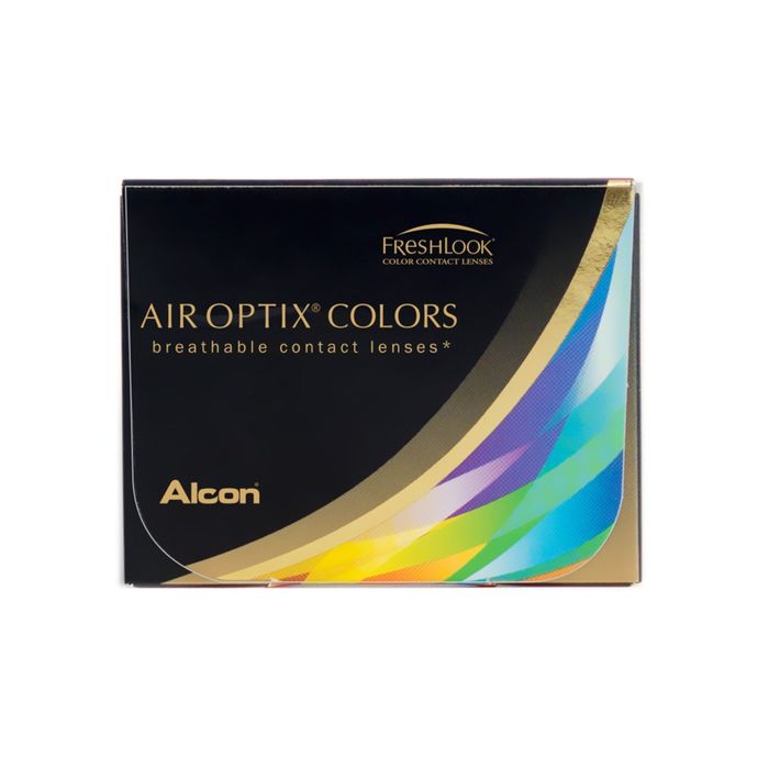 Цветные контактные линзы Air Optix Aqua Colors Gemstone green,  5,25/8,6 в наборе 2шт